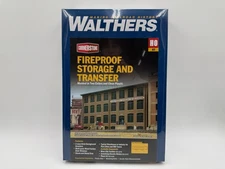 Walthers Cornerstone 933-3189 HO Scale Building Kit Fireproof Storage Transfer