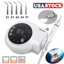 Dental Ultrasonic Piezo Scaler 5 Scaling Tips Fit EMS Woodpecker LED Handpiece