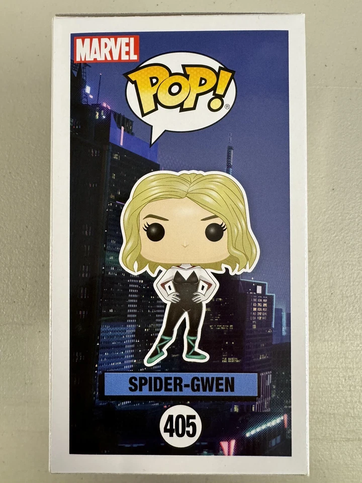 Spider-Gwen 405 ~ Marvel: Spider-Man ~ Vinilo Funko Pop ~ CASI COMO NUEVO + PROTECTOR Foto 4 de 4