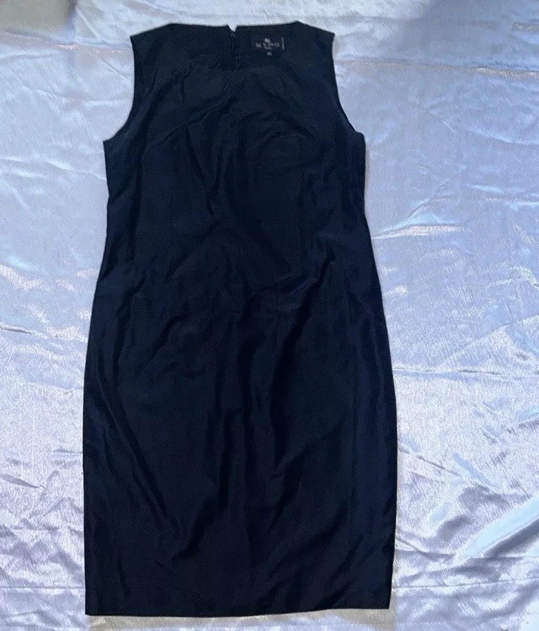 Vestido Clásico Negro ETRO M/L Hecho en ITALIA Foto 3 de 4