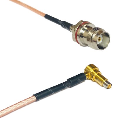 RG316 TNC Female Small Bulk to MS-156 MALE ANGLE RF Cable Rapid-SHIP LOT