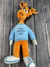 Vintage Mighty Star Plush 19" Geoffrey The Giraffe Im A Toys R Us Kid 80s 90s *