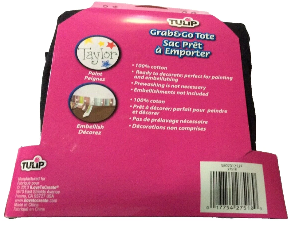 Tulip Grab & Go Tote New Knit Crochet - Image 2 of 2