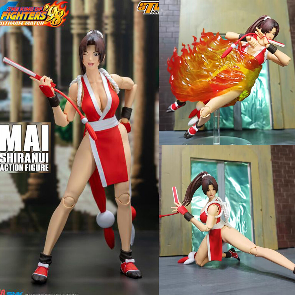 Storm Toys KOF'98 Mai Shiranui Ultimate Match 4 Heads 1/12th