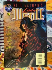 Neil Gaiman's Lady Justice #4  Tekno Comix  Dec 1995