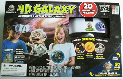 Professor Maxwell's 4D GALAXY 20 Interactive Projects Augmented Virtual