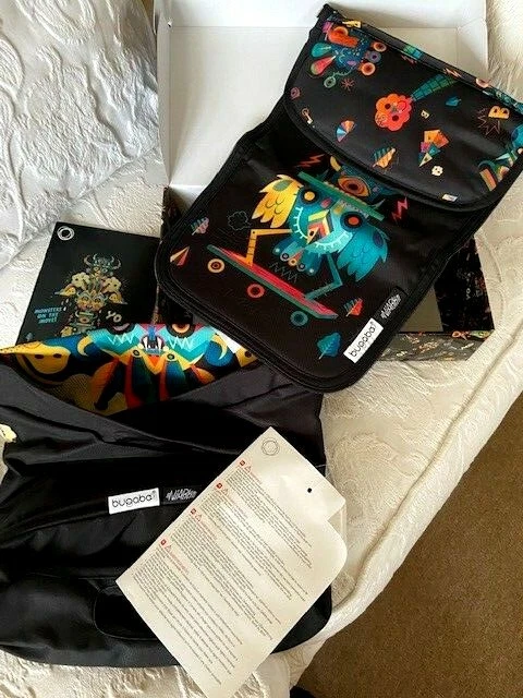 Bugaboo Buffalo Limited Edition Niark1 Ext Hood & Apron Set-Brand New-Boxed