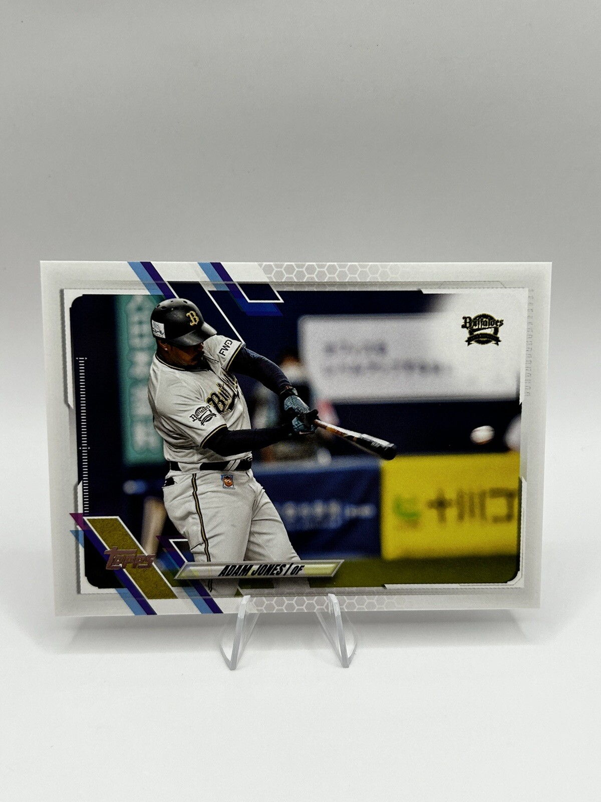Adam Jones 2021 Topps NPB #76 Orix Buffaloes Nippon Baseball
