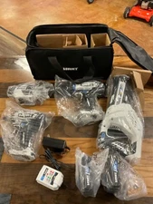 20V 1/2" Drill/Driver HART 20-Volt Cordless 4 Tool Combo Kit HPCK412B