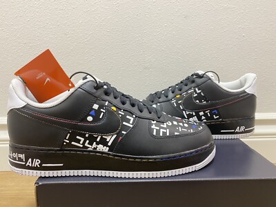 Nike Air Force 1 Low '07 LV8 Hangul Day Black (Korea Release Nike Air Force 1 Low '07 LV8 Hangul Day Black (Korea Release