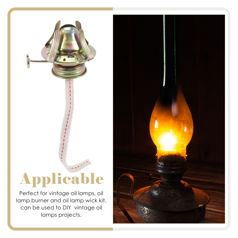 1PC oil lamp accessories Retro Oil Burner Kerosene Lamp Wick