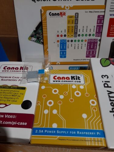 Raspberry Pi 3 Model B CanaKit 32 GB Edition Black Incomplete - Picture 3 of 5
