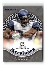 2017 Panini Accolades Marshawn Lynch #AC-ML TS1