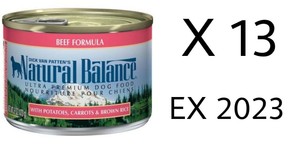 natural balance beef formula