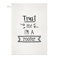 Trust Me I'm A Dachdecker Geschirrtuch SpüLlappen - Lustig Best Favorit