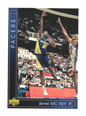 1993-94 Upper Deck NBA Basketball Indiana Pacers Derrick Mc Key