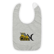 Embroidered dozer Baby apparel