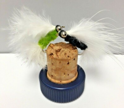 Mouche de Peche MicroBuzzer Rouge Tête Plombée, Vente Mouches