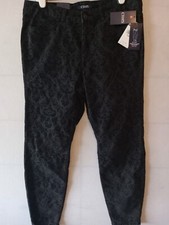 NWT CHAPS, Black, Mid Rise, Slim Leg, Slimming Fit