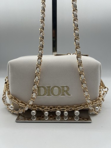 NWOT Dior VIP Limited Velvet Camera Bag Shoulder Bag Crossbody+Pearl Charm - Bild 2 von 2