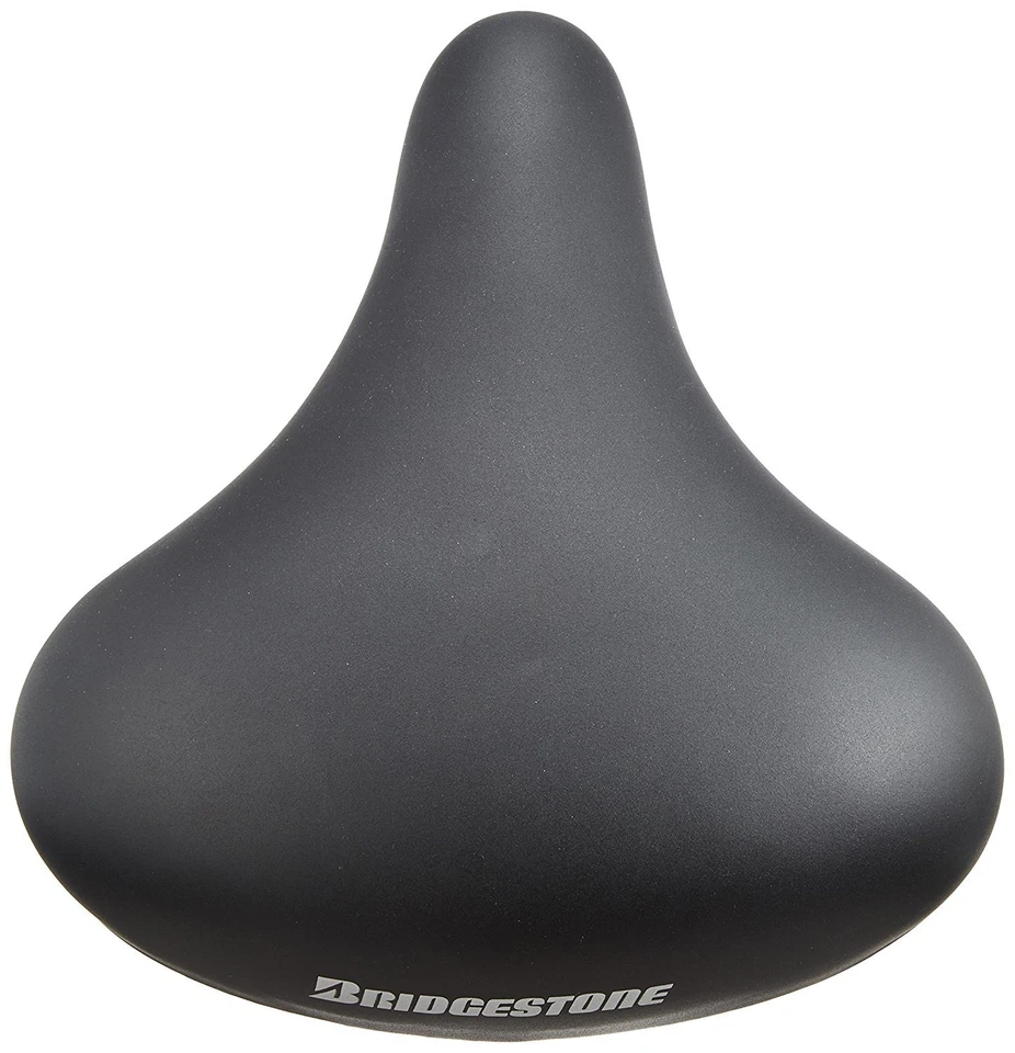 BRIDGESTONE Japan Bike bicycle Saddle Seat Black - Image 3 of 4