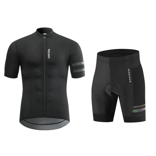 WOSAWE Radsport Trikot Team Fahrrad Trikot Radfahren Kleidung Rennrad Gel kurzes - Bild 21 von 23