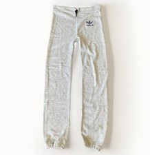 Vintage 1970  s Adidas Trefoil Gray Sweatpants Drawstring USA Large 36-38 