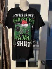 This Is My Christmas Pajama Gamer Boys T Shirt. M