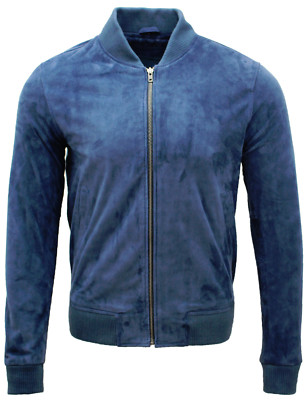 suede varsity jacket mens