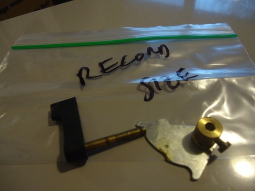 Dual 1209 Stereo Turntable Parting out Record Size Lever Assembly