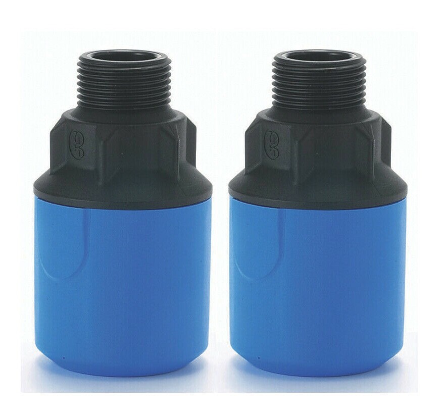 JG Speedfit Straight Adaptor 25mm x 3/4 bsp (Qty:2) UG102B - VAT INC