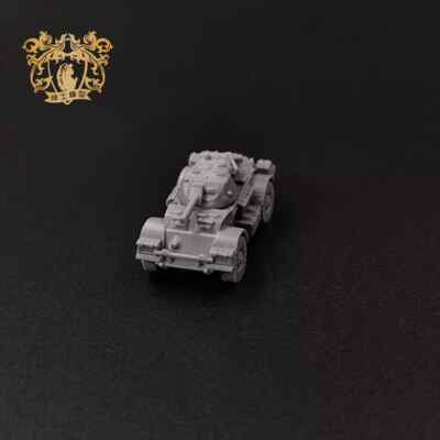 3D Printed 1/72/87/144 USA T17E1 Deerhound MK II Armored Car Unpainted Model Kit