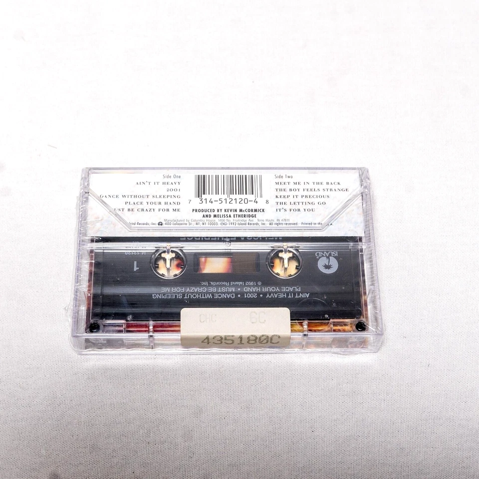 NEW Melissa Etheridge Cassette Tape NEVER ENOUGH 1992 Rock Blues Rare -SEALED - Image 2 of 4