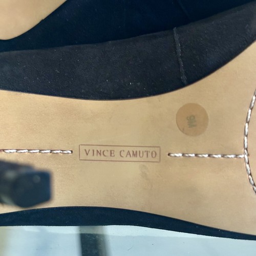 Vince Camuto Damen US Größe 9 Sandria schwarz Wildleder Schnürabsätze - Bild 11 von 11