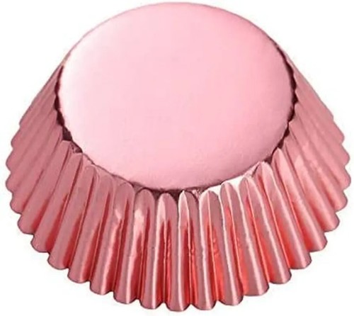 150 Rose Gold Cupcake Liners Foil Metallic Standard Paper Baking Muffin Cups - Picture 9 of 12