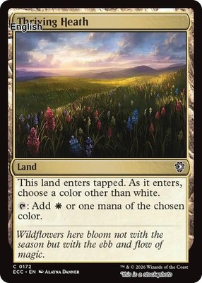 Thriving Heath EN [ECC - 172] - NM TCG MTG