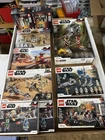 Lego Star Wars Sets Sealed Lot