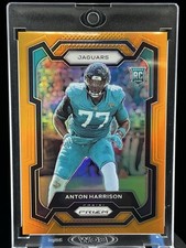 2023 Panini Prizm Anton Harrison Orange Prizm RC /249 #347 Jacksonville Jaguars