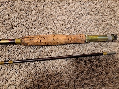 8 piece fly fishing rod PHAT GLASS 808 S-Glass foot 8 weight Fast Action JP Ross Rods & Co. Outdoors 30M backing line(Yellow) Best 8wt Fly Rods of