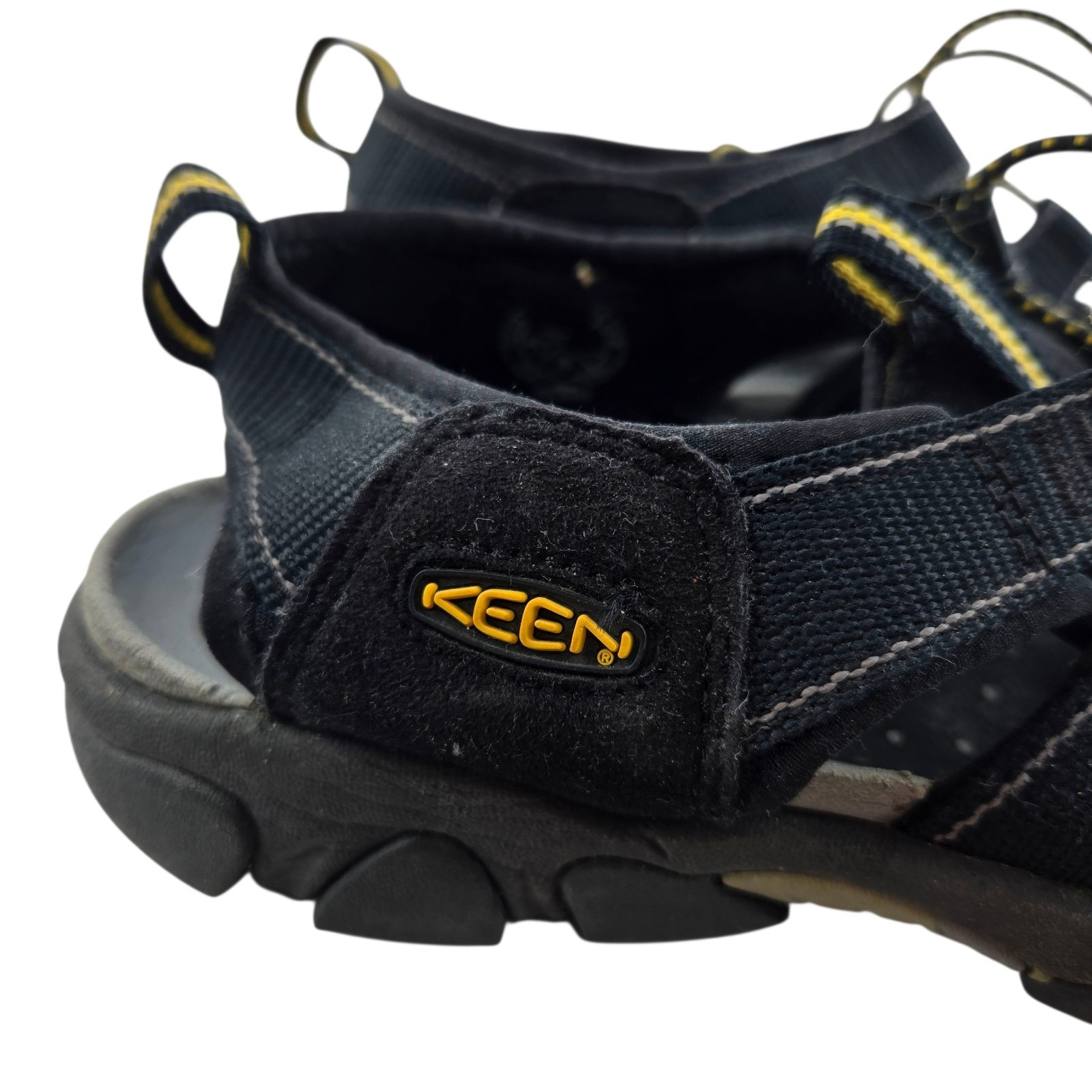 Sandali sportivi Keen uomo 8 neri punta aperta lacci elastici escursionismo outdoor Gorpcore