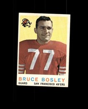1959 Topps 166 Bruce Bosley RC VG-EX #D1,531329
