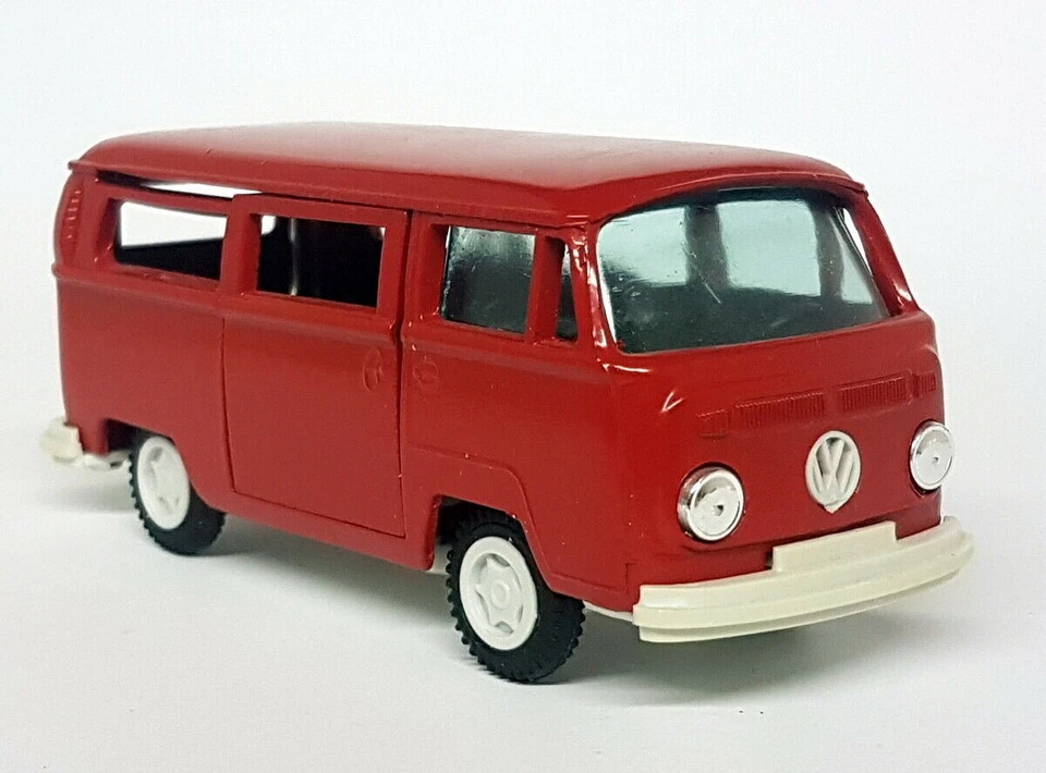 Gama Mini Escala 1/43 - 9530 Volkswagen T2 T2A Bay Bully Rojo Modelo Coche De Colección Foto 3 de 4