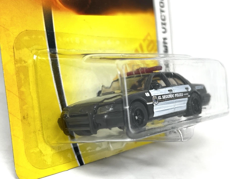 2007 Matchbox Ford Crown Victoria 70 El Segundo Police Highly Detailed  - Image 2 of 4
