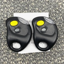 CrimeStopper Key Fob Remote - CHXP19695 - Keyless 2 Button - Lot of 2 - MINT