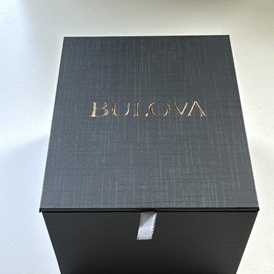Bulova Women's Marc Anthony Quadra Black Dial Watch - 97P167