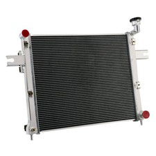 62mm 4 Row Aluminum Radiator for 05-10 Jeep Commander Grand Cherokee 3.7 4.7 6.1