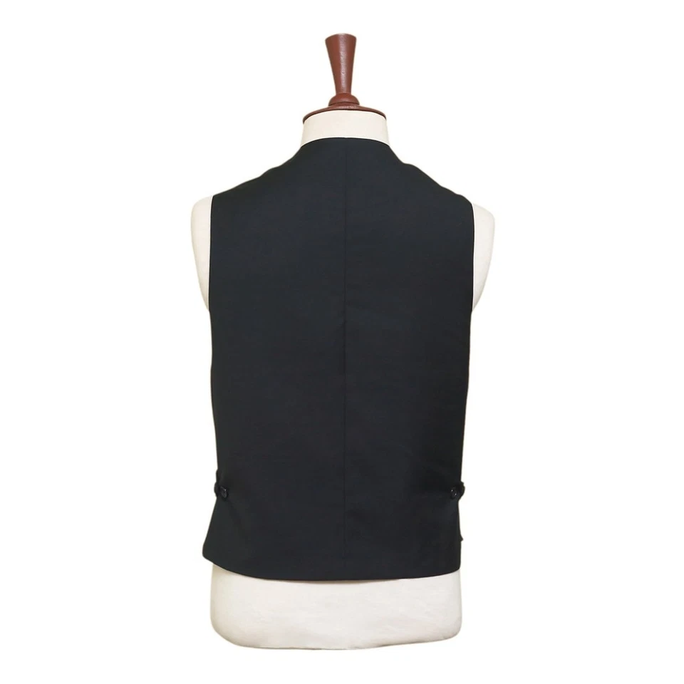 Chaleco Para Hombres 44R Floral Rosa Blanco Algodón Solapa Chaleco Formal Boda Fiesta Foto 2 de 4