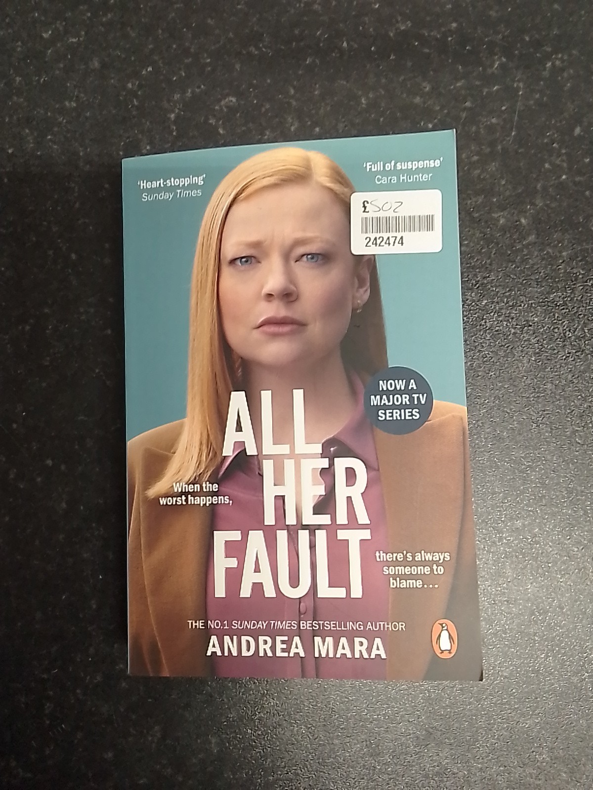 All Her Fault by Andrea Mara Paperback Book