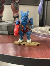 Blue Brute Captain Bodyguard Covenant MEGA Construx Halo 3 Universe Mini Figure