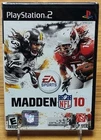Madden NFL 10 (Sony PlayStation 2 / PS2, 2009) Brand New Factory Sealed Mint!